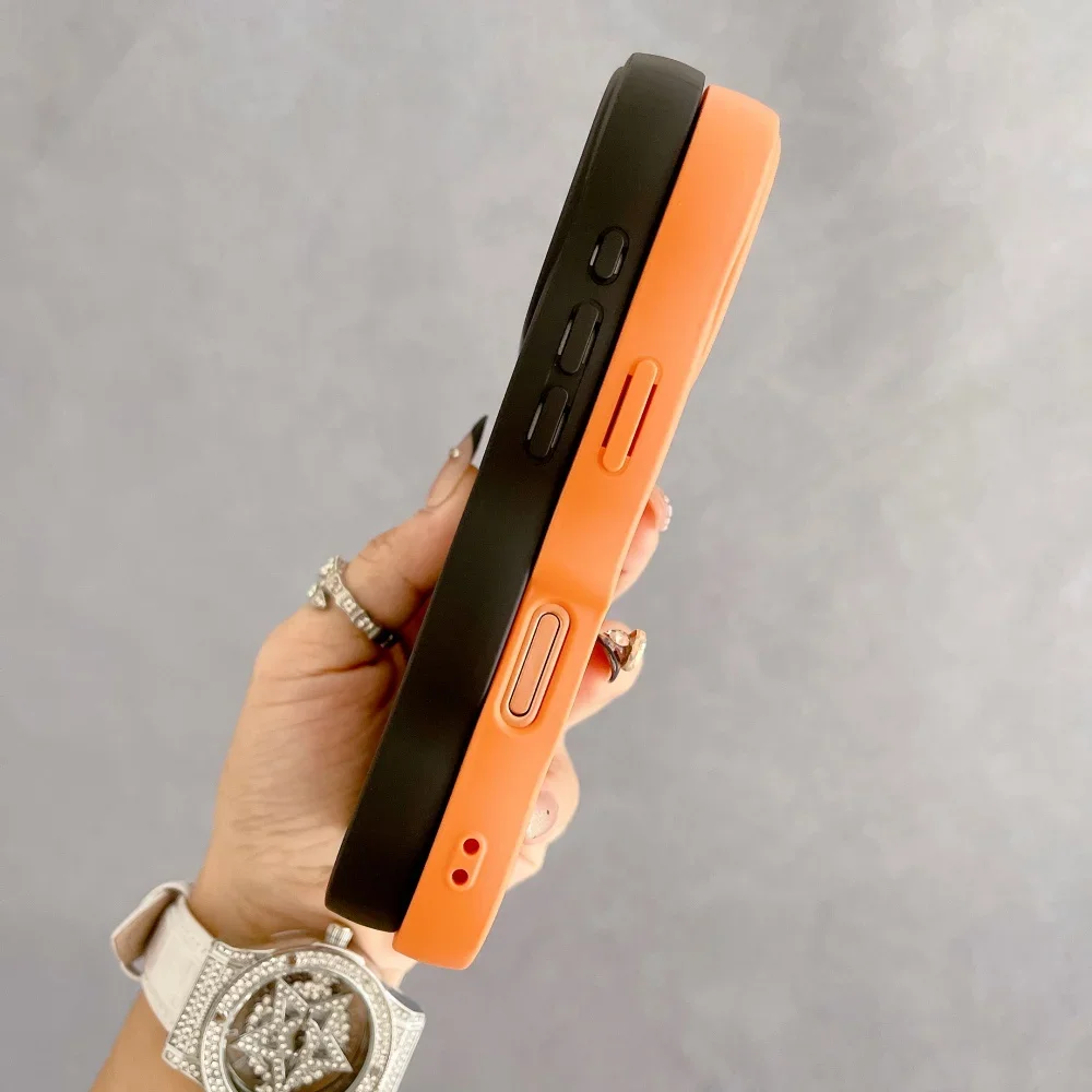 Stylish Candy Wave Matte Phone Case with Magsafe Compatibility