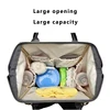 LEQUEEN Leopard Print Women Backpacks Multifunction Ladies Shoulder Backpack Large Capacity Mommy Bags Baby Changing Diaper Bags 2