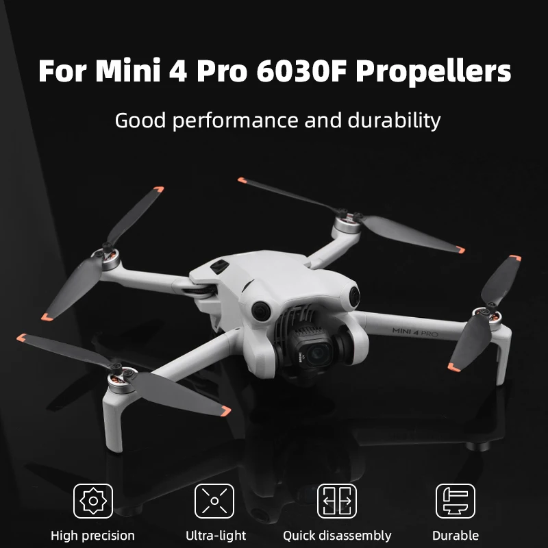 Lot de 8 hélices de rechange pour DJI Mini 3, emballage d'origine
