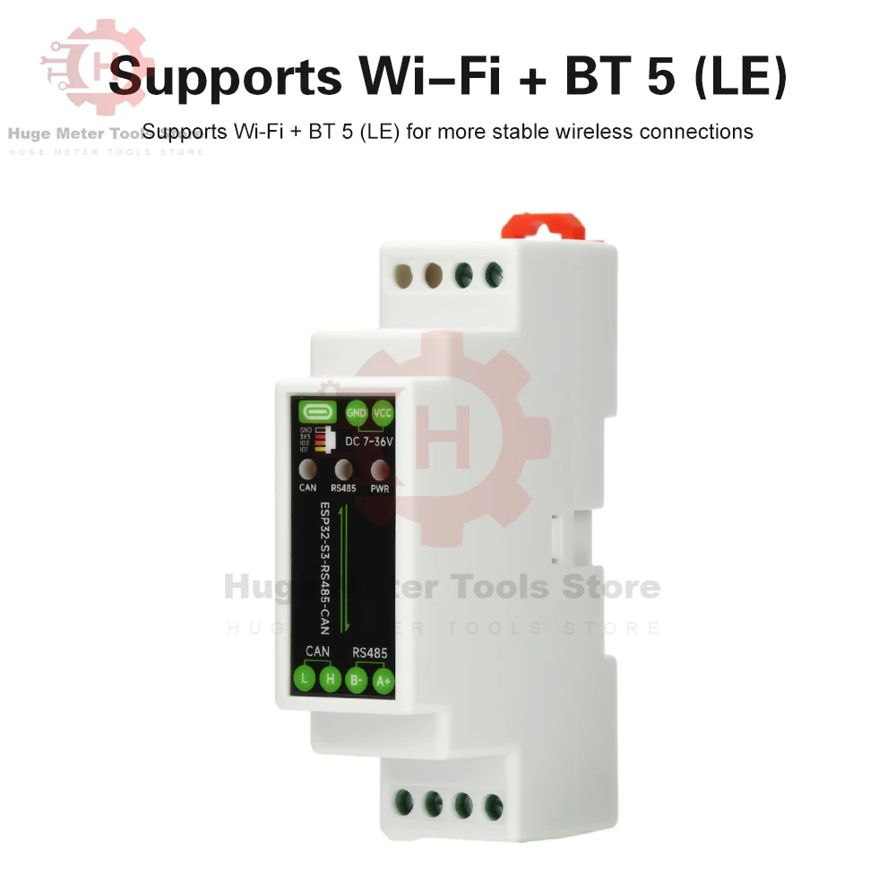รูปสินค้า บอร์ดควบคุมอุตสาหกรรม Wi-Fi Bluetooth Relay RS485 CAN Type-C