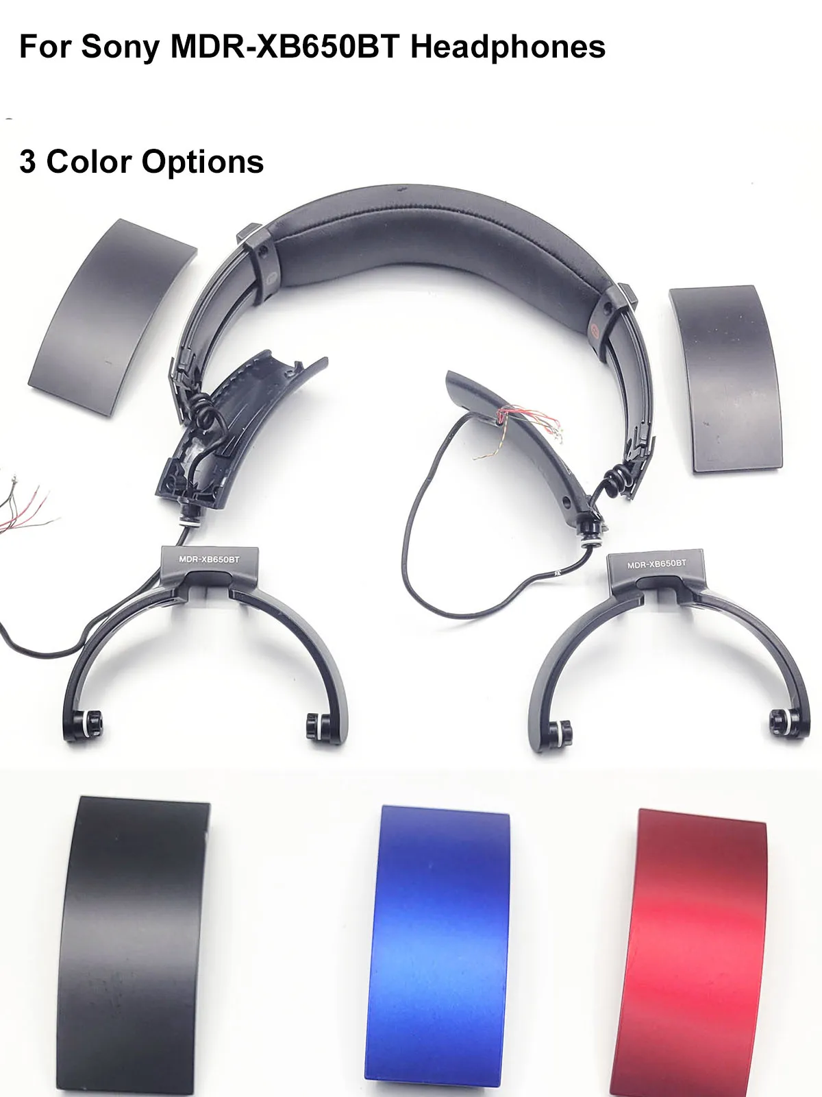 Plastic Hingle Swivle For Sony MDR-XB650BT Headphones, Spare Parts For Headphone Repair