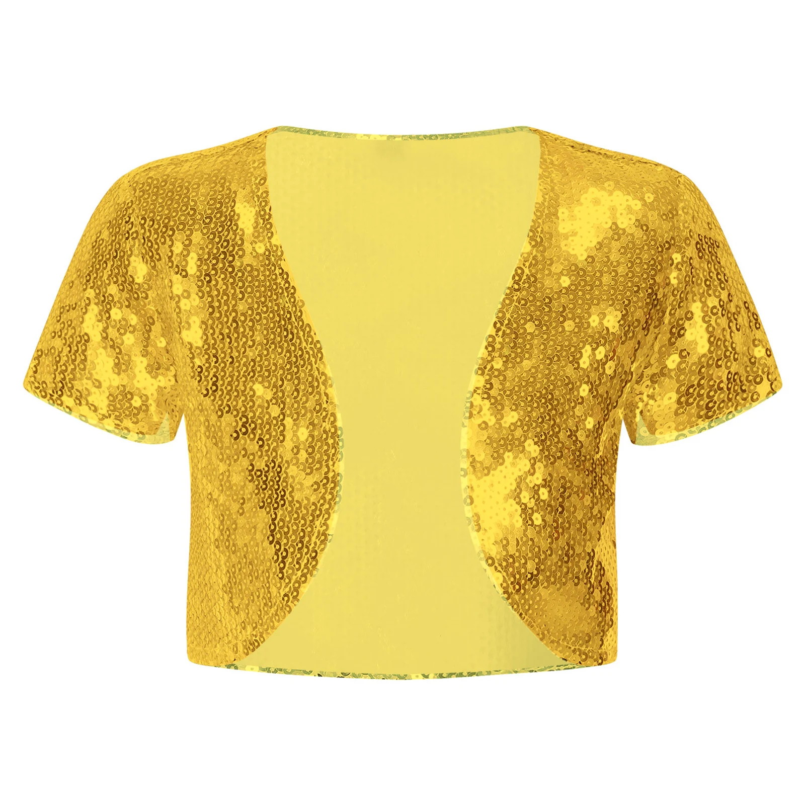 Garçons Enfants Réversible Bicolore Paillettes Sequin Costume Veste