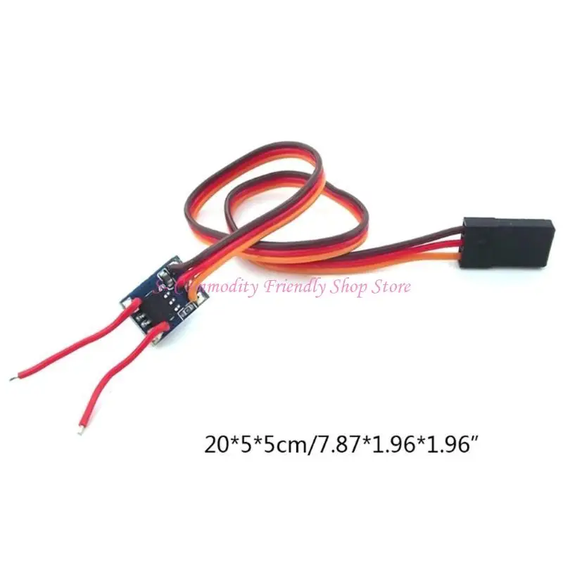Mini DC-motorregelaar 5V bidirectionele ESC voor RC-auto robot
