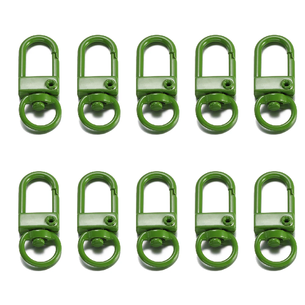 Alloy Snap Lobster Clasp Hooks for DIY Jewelry and Accessories (10-Pack) Wholesale