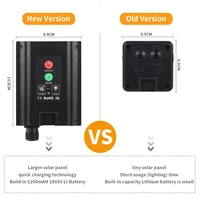Charge rapide chaîne solaire fée lumières 10 M-100 M LED étanche guirlande extérieure grand panneau solaire lampe noël pour la décoration de jardin 3