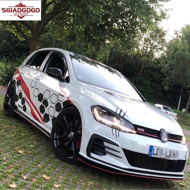 Brand New Car Sticker Vinyl Sports Fashion Car Foil FOR Volkswagen Golf 6  Golf 8 Golf 7 MK7 GTI polo Custom Decorative Car Decal - AliExpress