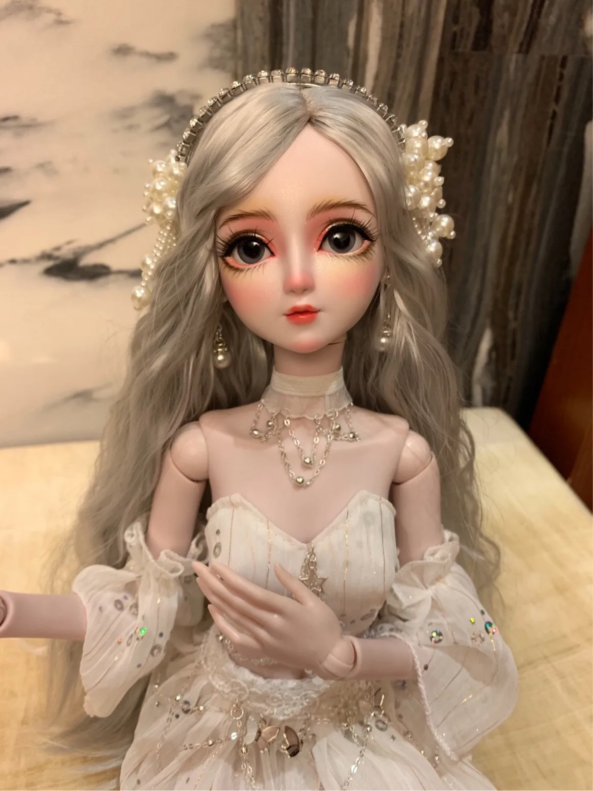 1/3 BJD Ball Jointed Doll Female - 13 Joints Girl Doll Body, Doll