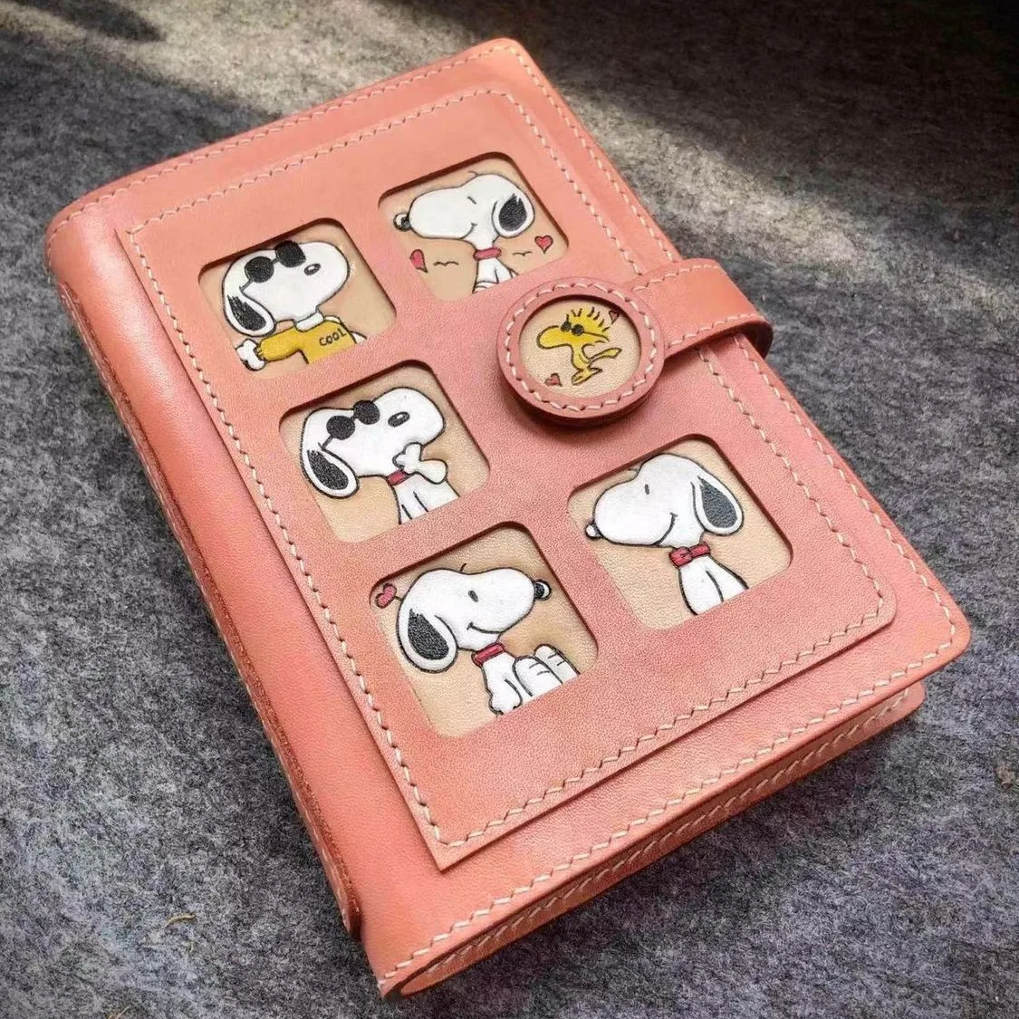 Cartoon-Snoopy-Joint-Notebook-A6-Cont-m-60-P-ginas-Internas ...