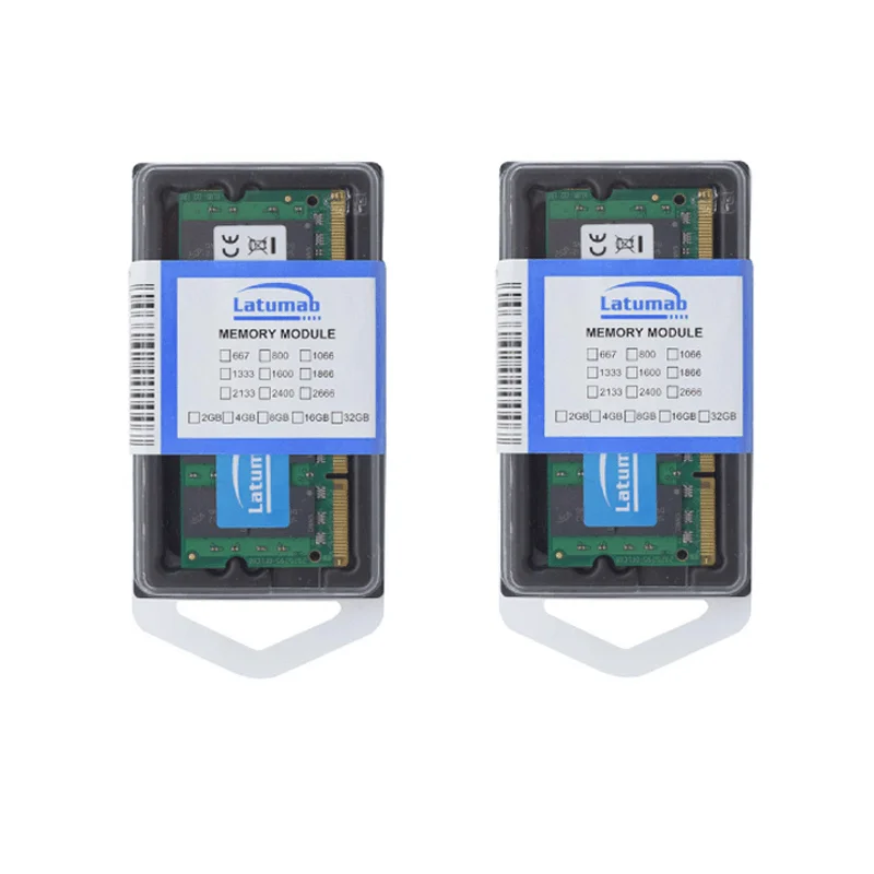 Laptop Ram Memory 4GB 8GB 800MHz 667MHz DDR2 SODIMM 200Pin 1.8V Dual Channel