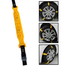 

1/10Pcs Universal Car Snow Chains Tire Wheels Snow Anti-skid Durable Chains Wheel Tyre Cable Belt Winter Outdoor Emergency Chain