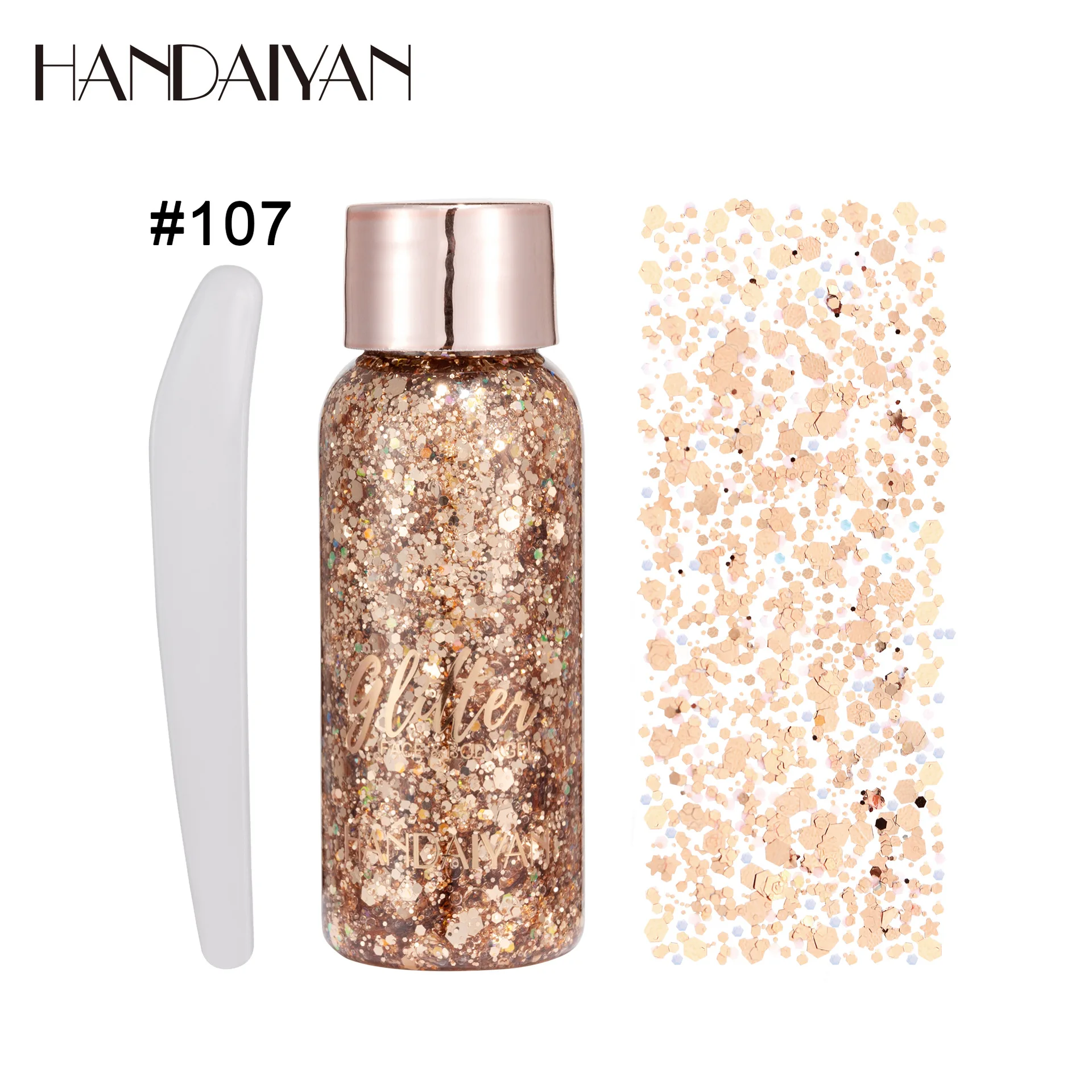 Vibrant 9-Color Glitter Gel for Multi-Purpose Party Makeup