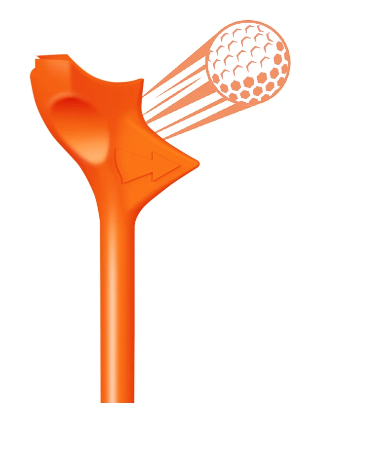 Description Picture 5 of itemGolf Tees 10° Diagonal Insert Golf Ball Tee 4-Color Boxed Rhombic Golf Ball Holder Reduces Rotation Increases Distance Speed