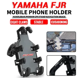 For YAMAHA FJR 1300 FJR1300 FJR1200 2006-2023 Accessories Motorcycle Handlebar Mobile Phone Holder GPS Stand Bracket