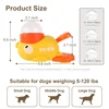 Dog Puzzle Feeder Interactive Pet Food Treat Dispenser Cartoon Duck Design Pet Snack Feeder for Dog Training Mental Enrichment 6
