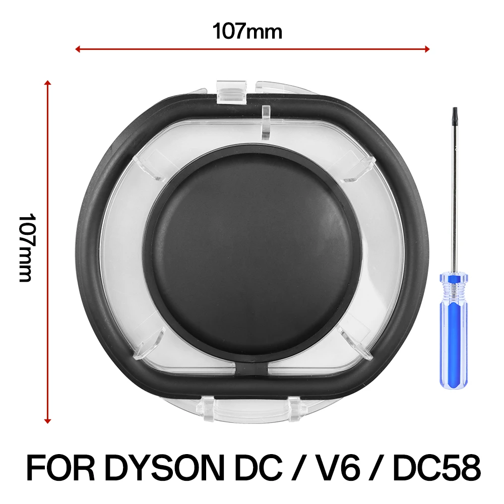 Dust Collecting Bucket Bottom Cover Sealing Ring Cap for Vacuum Cleaner Accessories