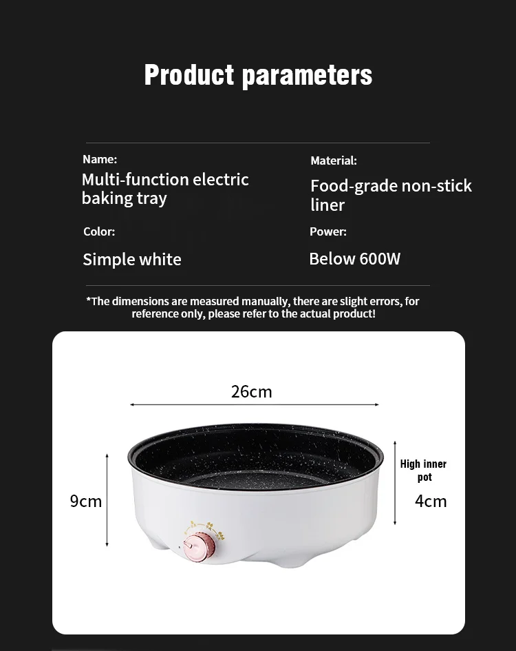 BALASHOV Electric Multi Cooker Frying Pan Image 24