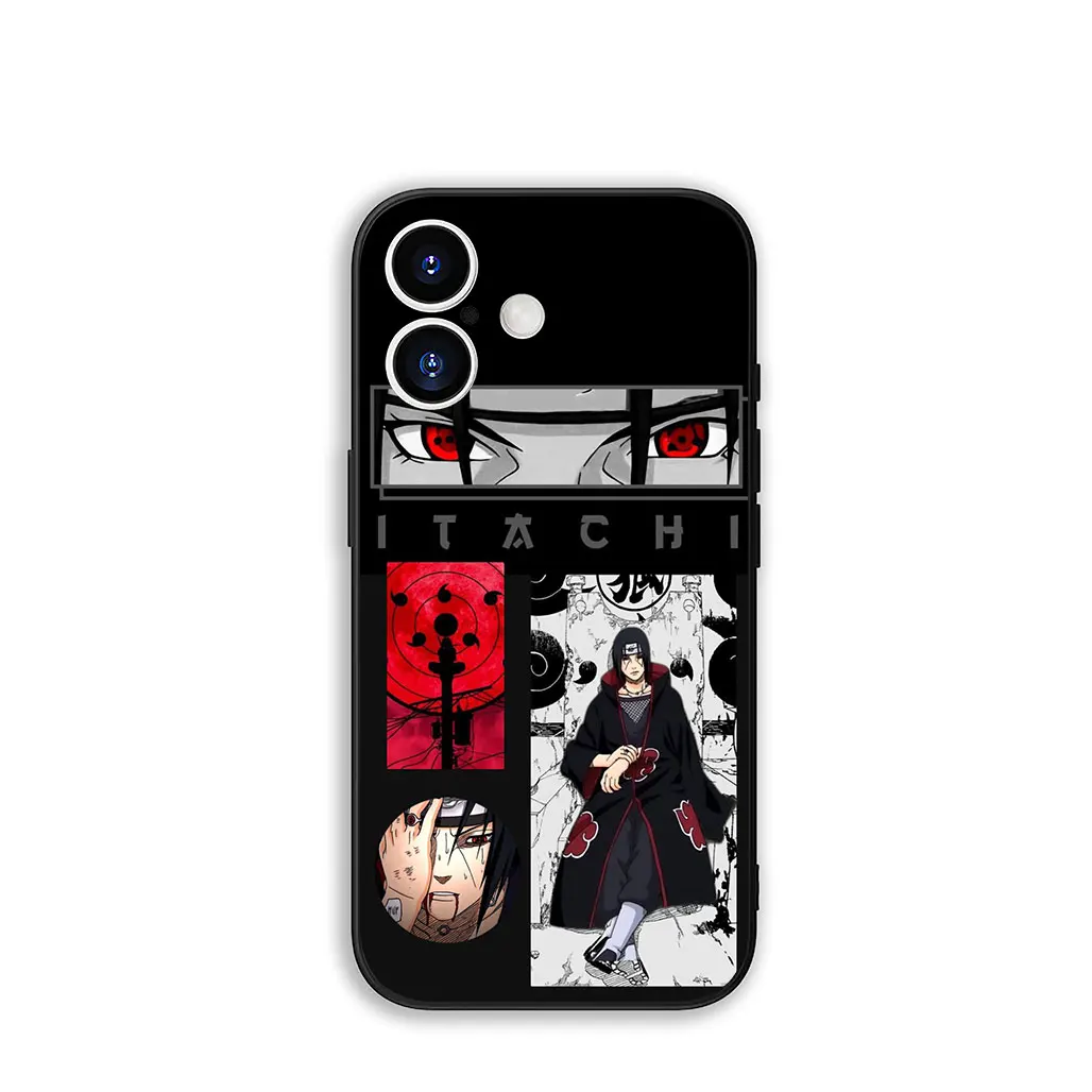 Kakashi and Itachi Anime Phone Case - Cool Ninja Design Cover