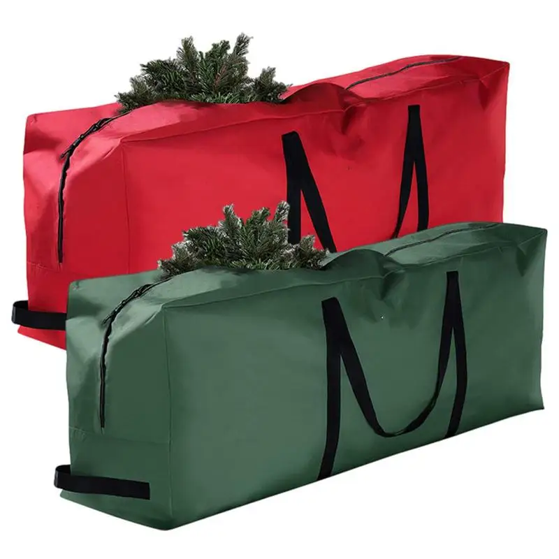

Складная сумка для хранения рождественской елки, сумка из ткани Оксфорд, Рождественское украшение, венок для хранения рождественских трафаретов, гирлянда, домашнее хранение