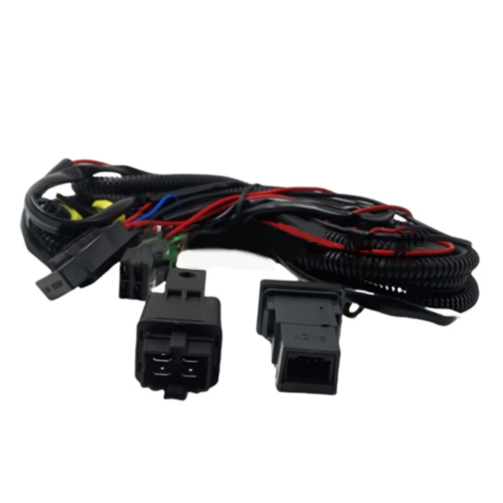 자동차 조명 안개등 램프 교체 안개등 하네스 자동 램프 라티오 2005-2010용 비변형 기능