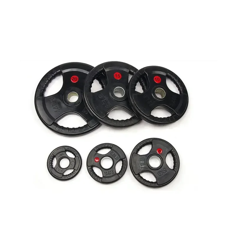 Gym Fitness Equipment Rubber Discs Weight Plate for Gym Use