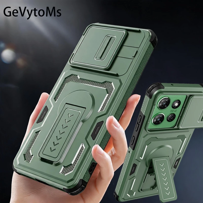 Heavy Duty Lens Protector Case with Kickstand