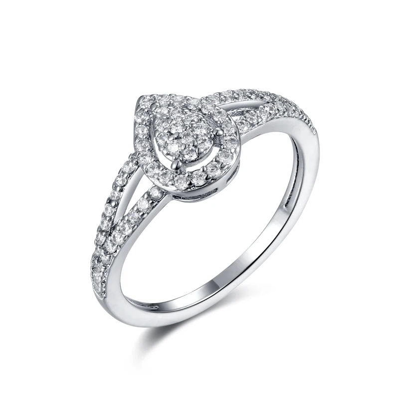 

Couple Promise Rings Fashion Gift For Girlfriend Silver Diamond Wedding Souvenir Womens Two Peice Sets Fine Jewelry Accessories