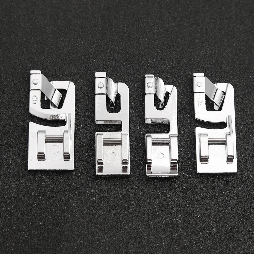 가정용 재봉틀, 다기능 자수 도구, 노루발, 누비이불 자수 액세서리, 3.5x1.5x0.5cm, 4 개