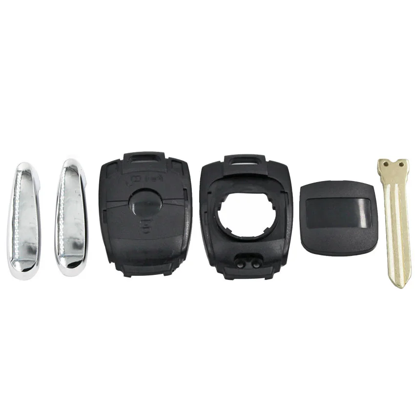 3 Buttons Remote Key Case Key Shell Housing Fob For Ssangyong Korando With Blade key case,car key shell,car remote key,car key,key shell