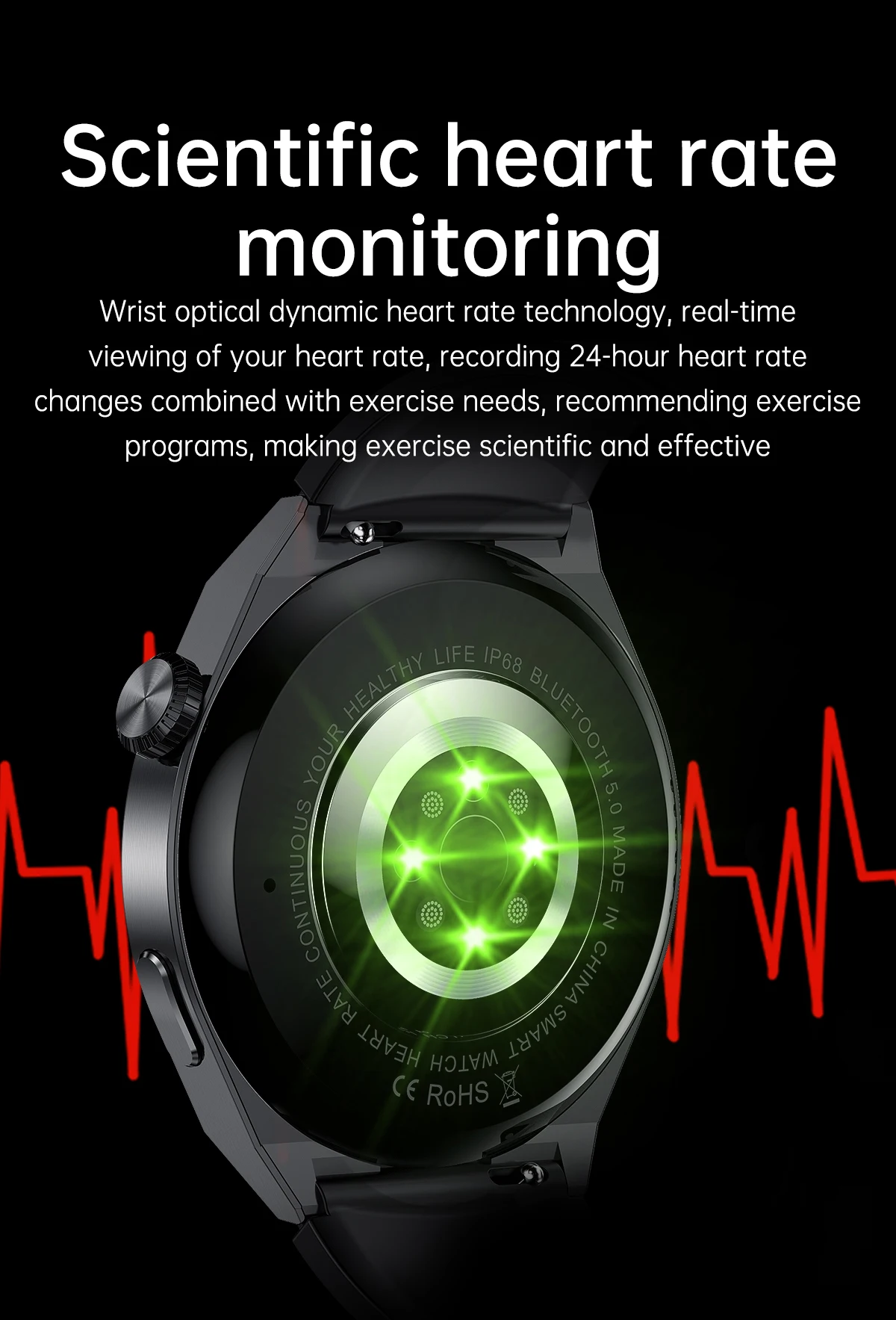 Huawei Gt3 Pro Smart Watch Bluetooth Call 20+Exercise Mode Heart Rate