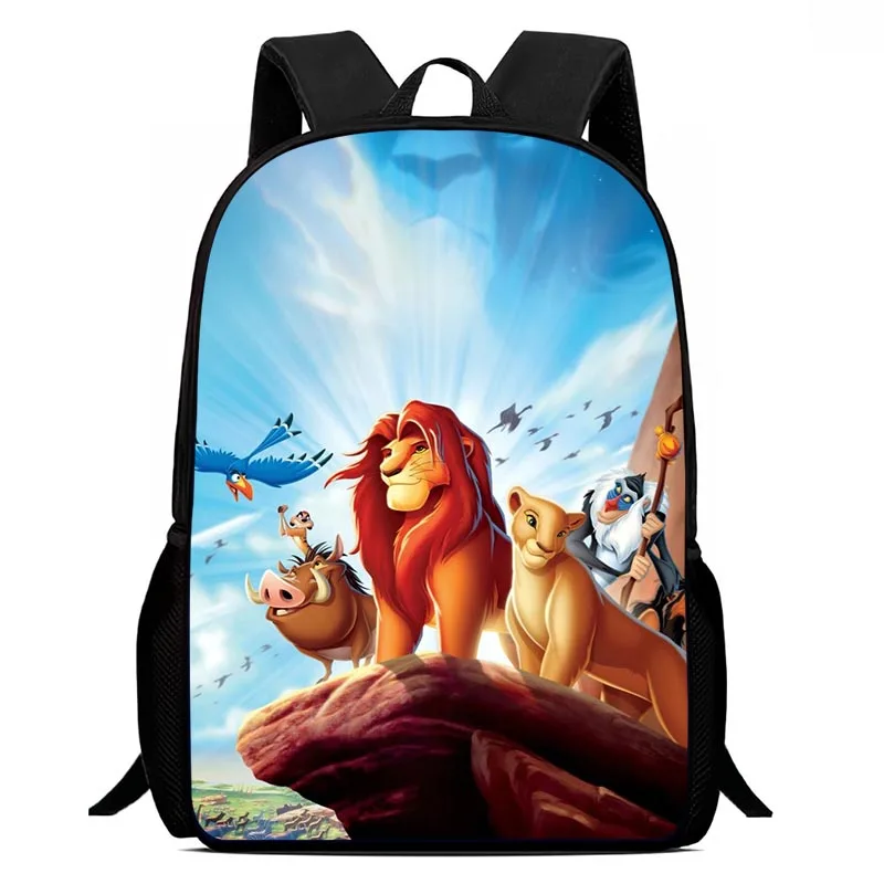 2025 L-Lion K-King  Print Schoolbag Anime Hero Pupil Large Capacity School Backpack Best birthday gift for boys and girls 3