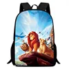 2025 L-Lion K-King  Print Schoolbag Anime Hero Pupil Large Capacity School Backpack Best birthday gift for boys and girls 3