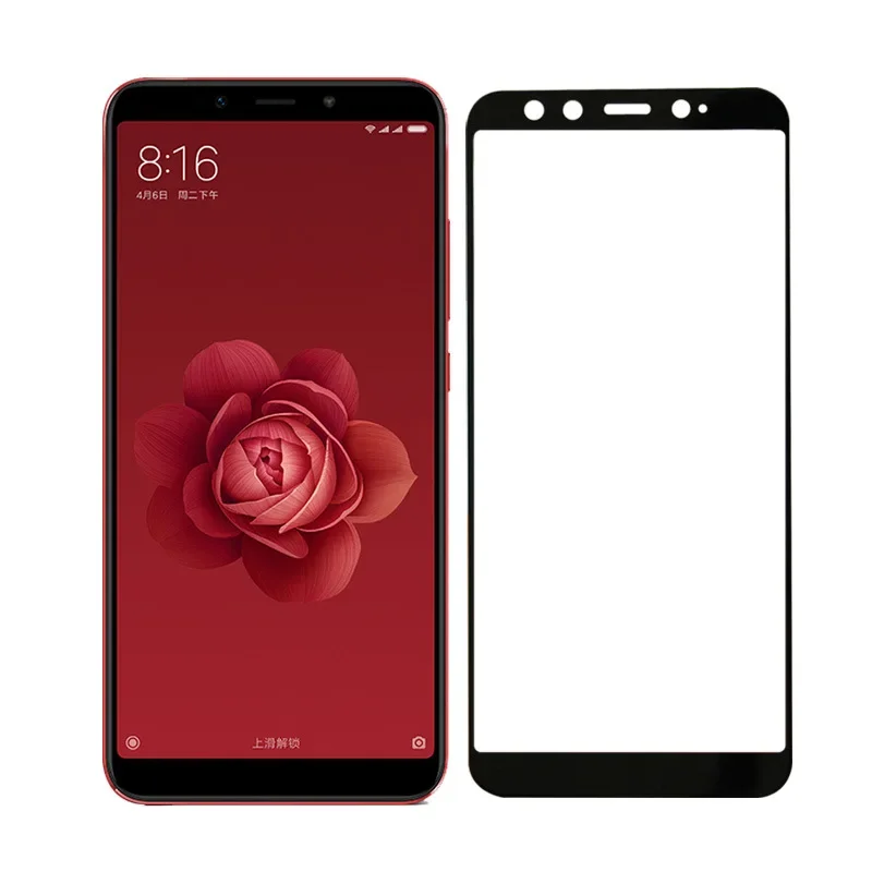

For Xiaomi Mi A1 A2 Lite Full Cover Tempered Glass for Xiaomi 6 8 Pro Explorer 8SE 8Lite Screen Protector Protective Glass Film