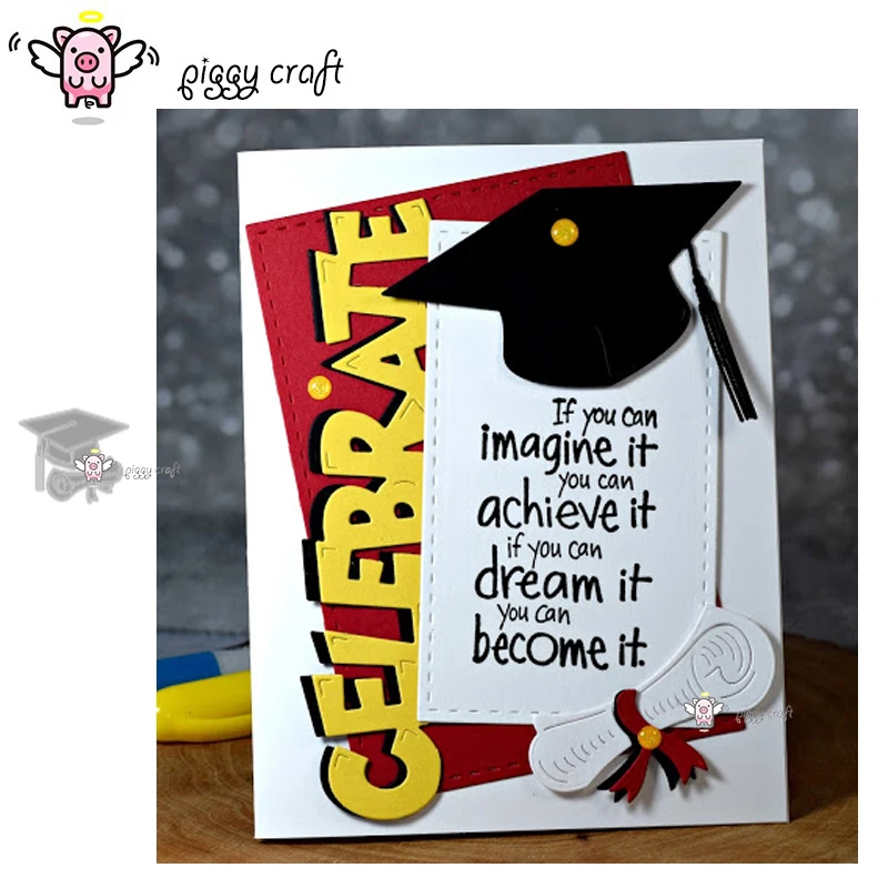 

Металлические Вырубные штампы, форма для вырезания, градиентная шляпа, сертификат, скрапбукинг, бумажный нож, форма, лезвие, перфоратор, трафареты