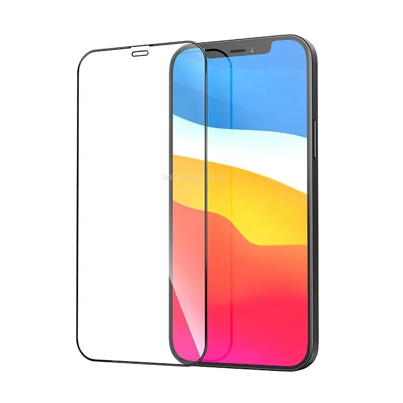 

4Pcs 9H Full Coverage Tempered Glass For iPhone 11 Pro Max 12 13 Mini 14 Pro 15 Plus Screen Protector For iPhone 7 8Plus XS XR