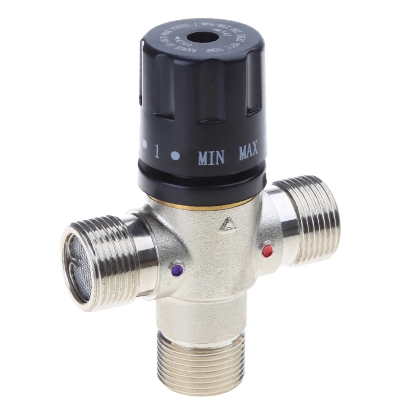 Y1UB Thermostatic Mixing for Valve 3/4 DN20 Solar Heater Thermostat TMV Thermostatic Mixing for Valve Pipe for Valve Buildin
