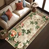 European Style Flower Pattern CARPET FOR LIVE ROOM 200x400cm Large Size Floor Mats Washable Non-slip Flannel Rugs Customizable 4
