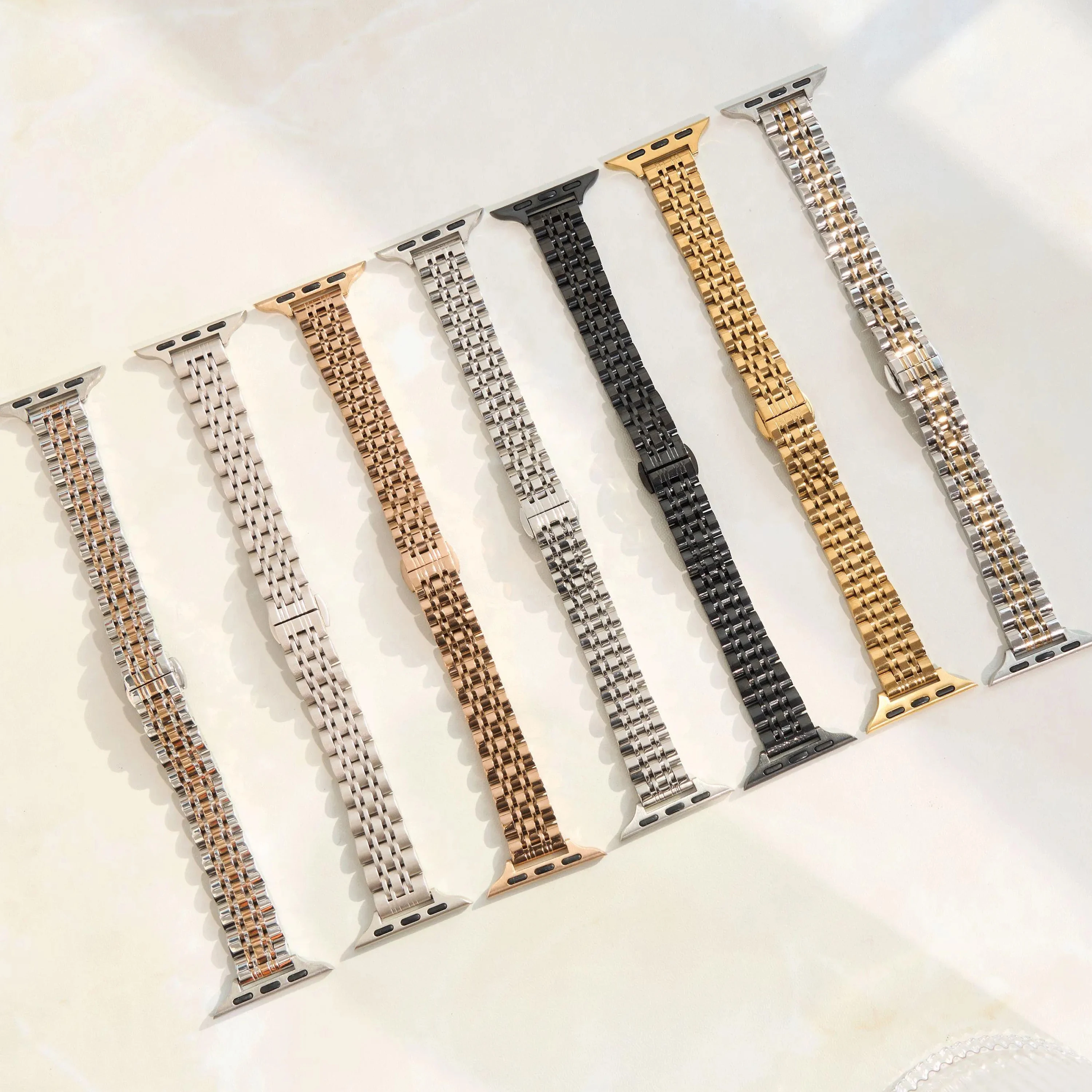 Elegant Stainless Steel Chain Strap