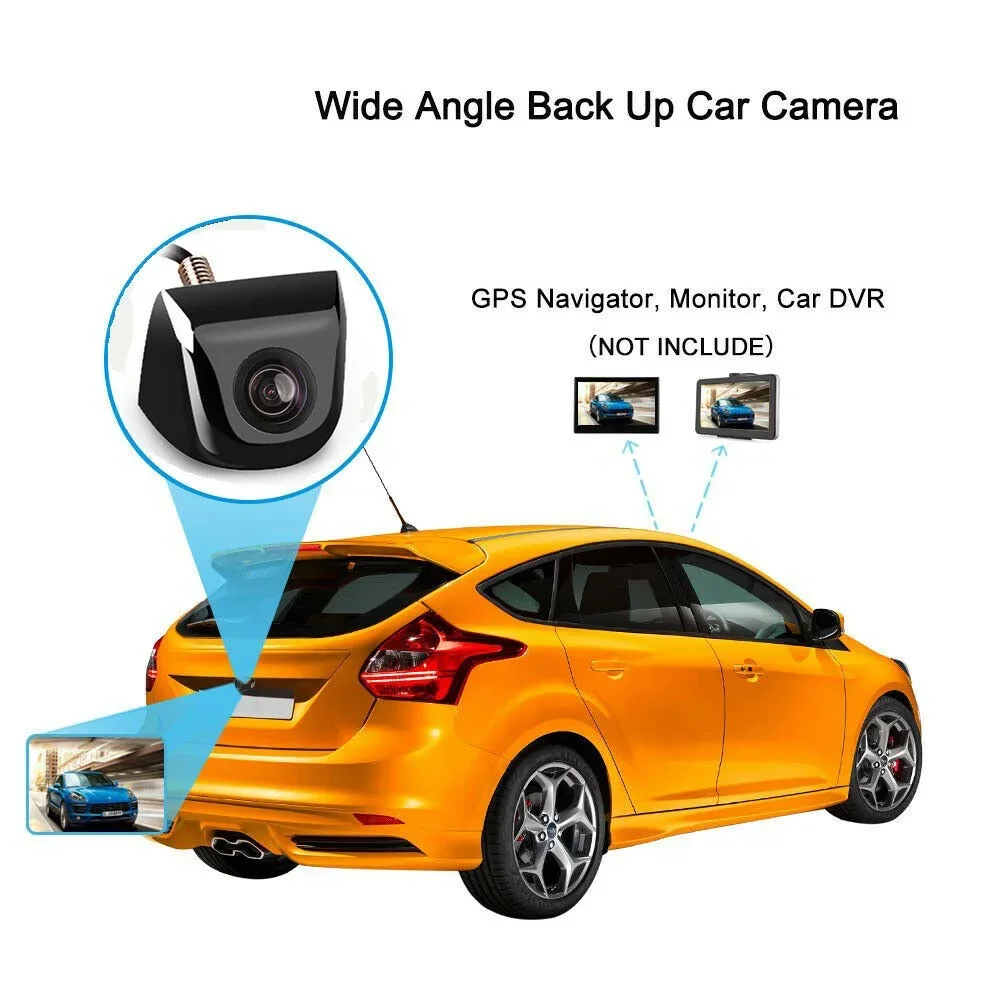 Rear View Camera HD Vehicl Waterproof Rear View Parking Cam Auto Car Reverse Backup Universal Night Vision CCD HD Automobiles