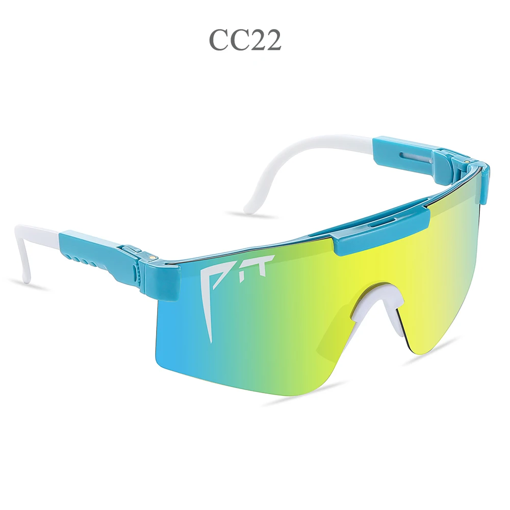 Sunglasses Men UV400 NEW Adults Sun Glasses Pit Viper Women Fashion Sport MTB Cycling Eyewear Outdoor Goggles 22