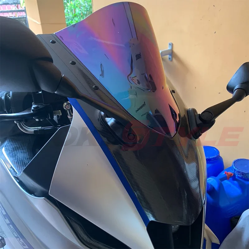 Double Bubble Visor R15 V3 Fit For YAMAHA YZF R15 2021 2022 R15M