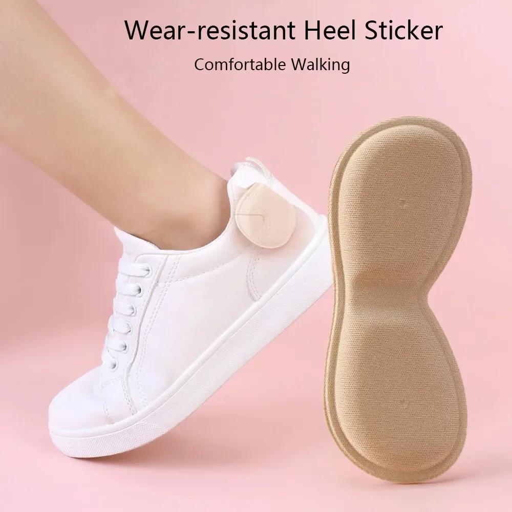 Heel Patch Insole Heel Protector Heel Protector Pads Heel Insoles Heel Cushion Insole Heel Cushion Protector Heel Protector Patches Heel Protector for Women Shoes Size Reducer Filler Cushion Padding 4Pair