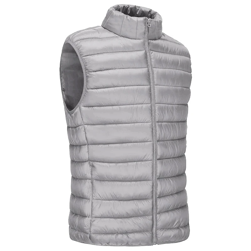 Animal Game Winter Casual Thick Vest Autumn Lightweight Sleeveless Zipper Tops Outerwear Waterproof Windproof Warm Jacket Coats