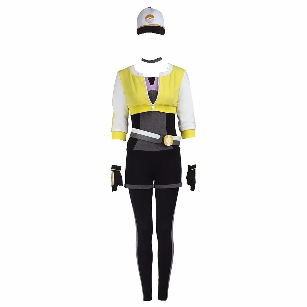 

Women's Poke Go Teams Trainer Cosplay Costume Yellow