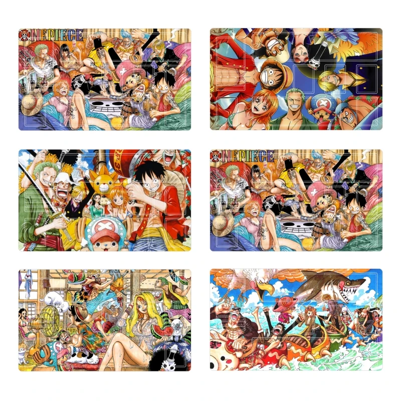 

ONE PIECE Single Table Mat Rubber Battle Pad Luffy Roronoa Zoro Animation Characters Anime Classics Game Collection Cards Toy