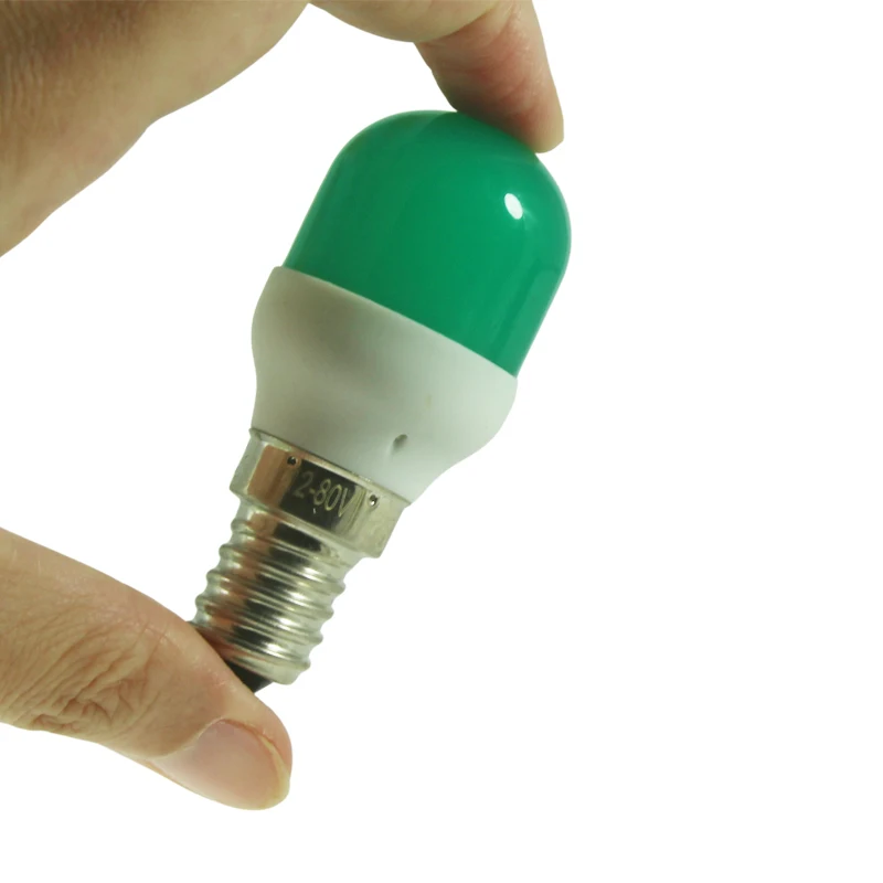 앰폴레타 LED 전구 E14 12v 24v 36v 110v 220v 미니 2W T26 컬러풀 장 크리스마스 야간 조명 12볼트 110v 220v 캔들 램프