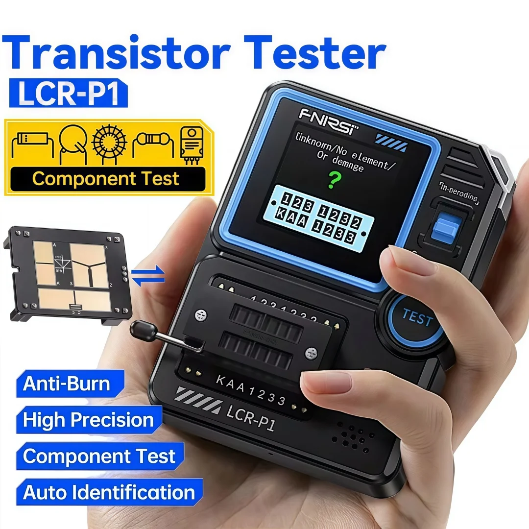 Jual FNIRSI LCR-P1 Mini Transistor Tester Diode Triode Capacitance Resistance Meter Esr Meter Npn Pnp Mosfet Ir Multifunction Tester I.1569087033