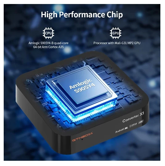 Gpu Drm Gpu Drm M8 4K TT TV Box 4x CPU Cortex -A9 8X GPU - Main Image