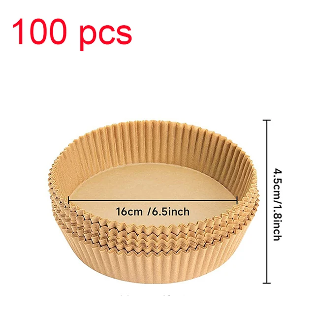 100 Pcs Round M 16cm