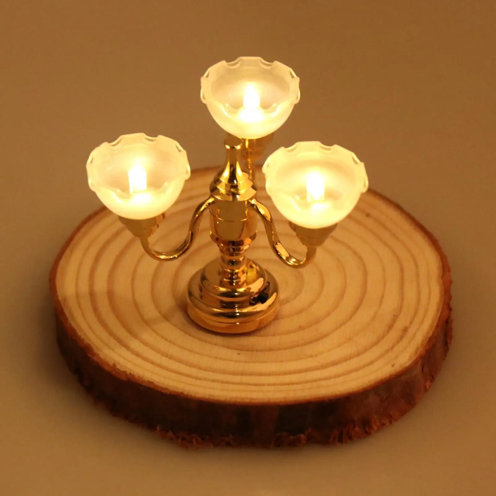 

1:12 Scale Dollhouse Ceiling Lamp Scenery Supplies Doll Accessories Decoration for Garden Home Kitchen Dining Room Living Room