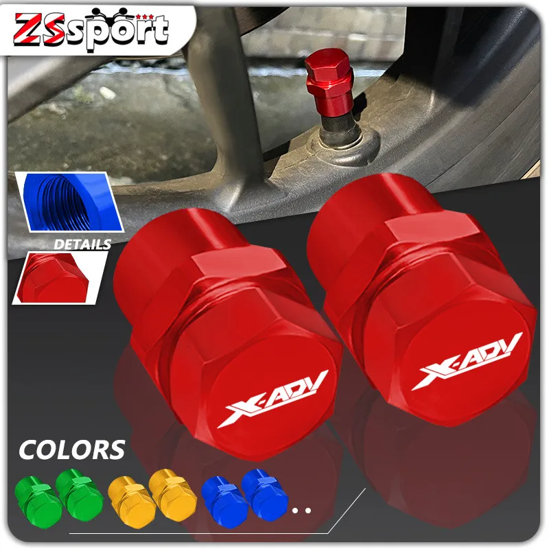 

For HONDA X-ADV 750 Motorcycle Accessories CNC Aluminum Wheel Tire Valve Caps Airtight Covers xadv750 xadv